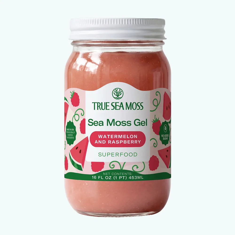 WATERMELON & RASPBERRY SEA MOSS