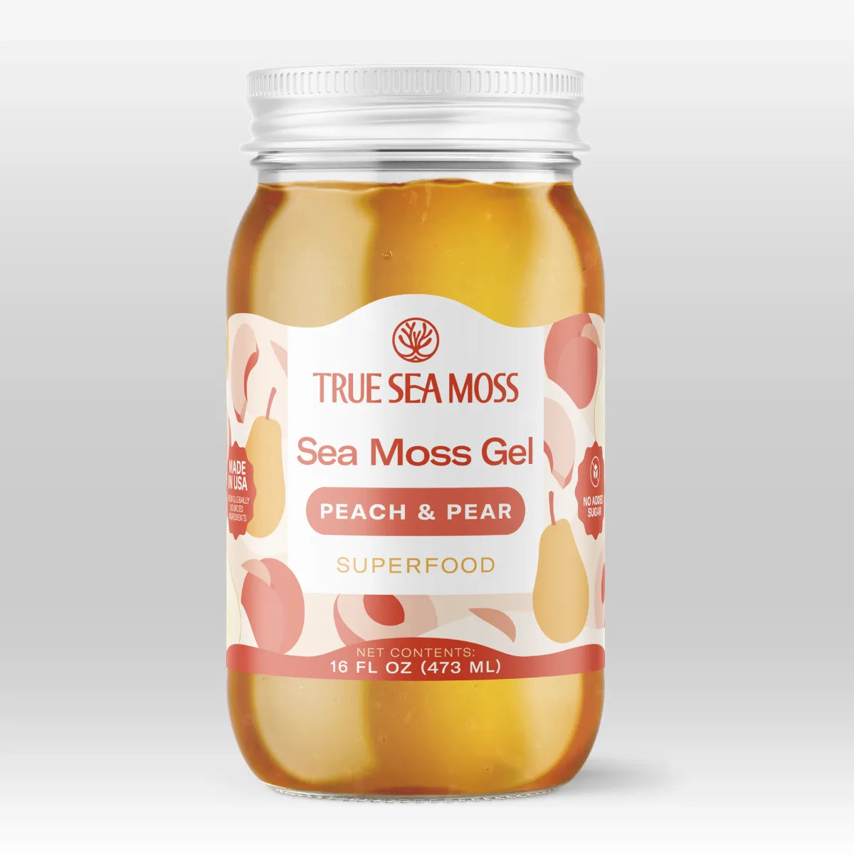 PEACH-PEAR SEA MOSS