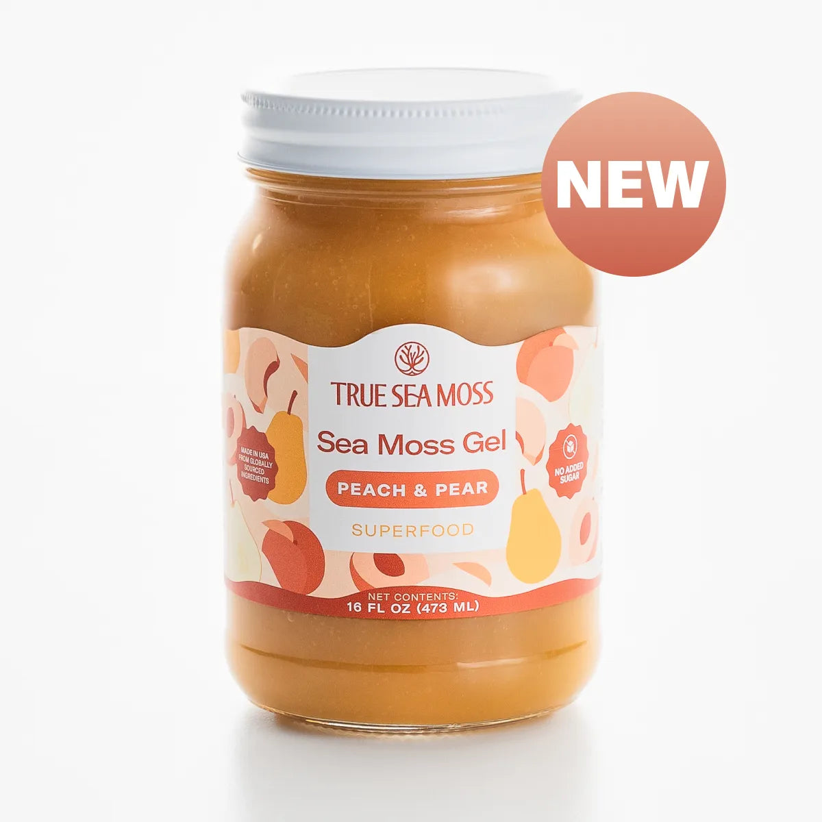 PEACH-PEAR SEA MOSS
