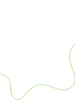Abstract green line