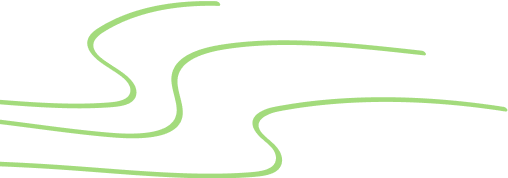 Abstract green lines