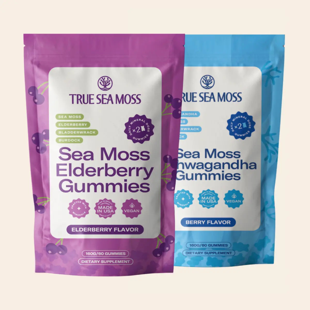 Ashwagandha + Elderberry Sea Moss Gummies