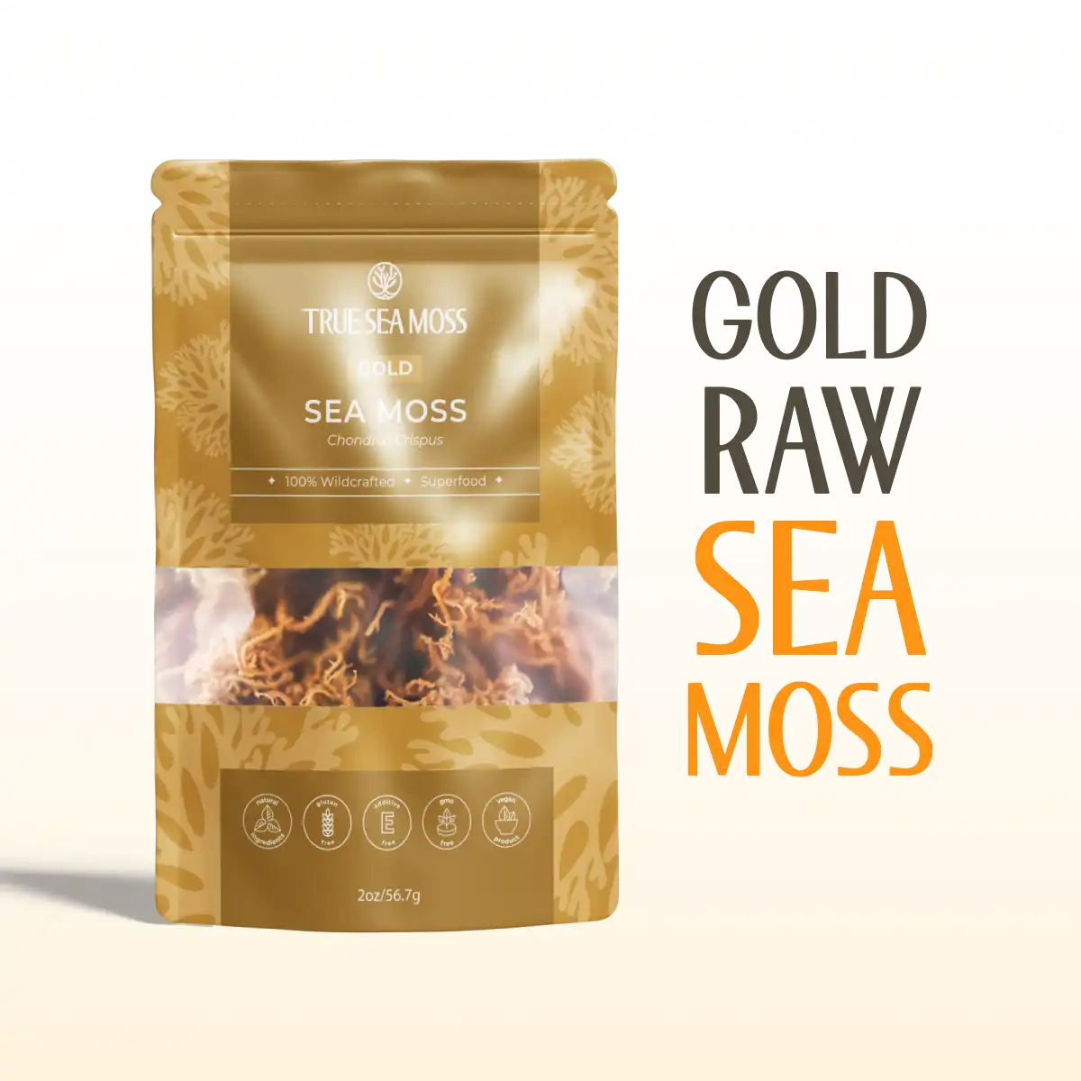 GOLD IRISH SEA MOSS