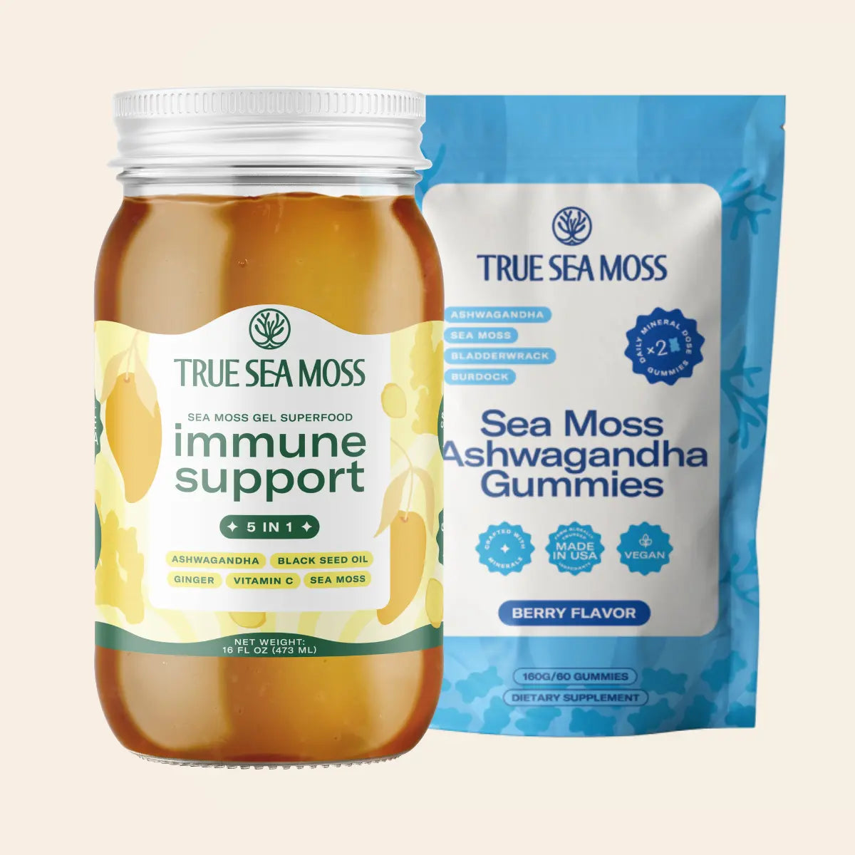 Immune Support Gel + Ashwagandha Gummies
