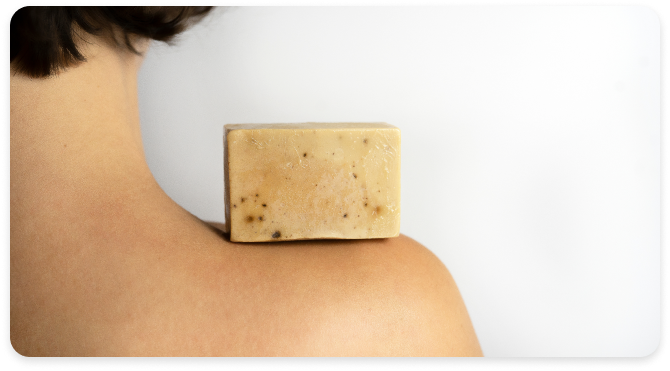 Women with Sea Moss Soap
