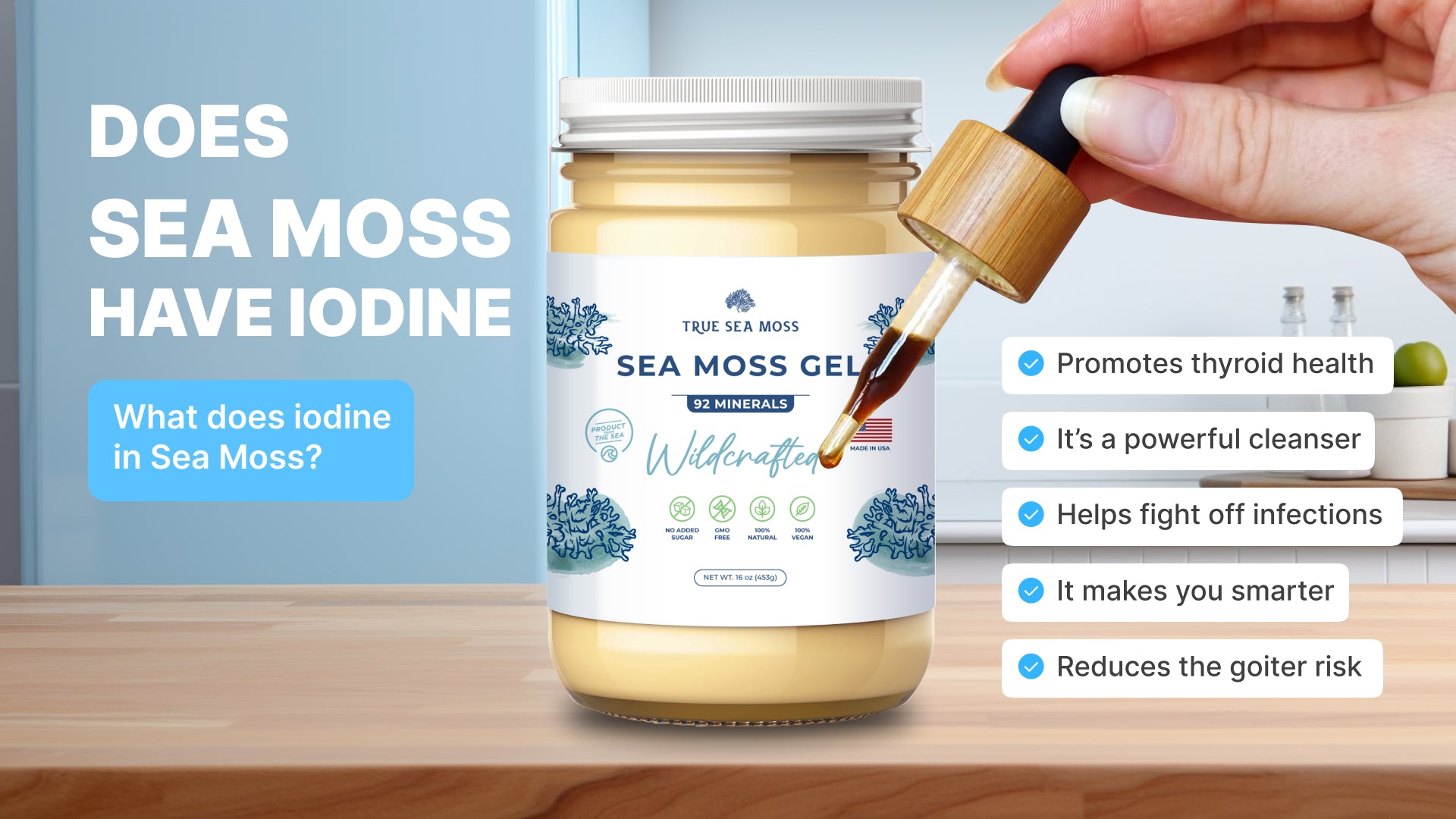 Does sea moss contain iodine?