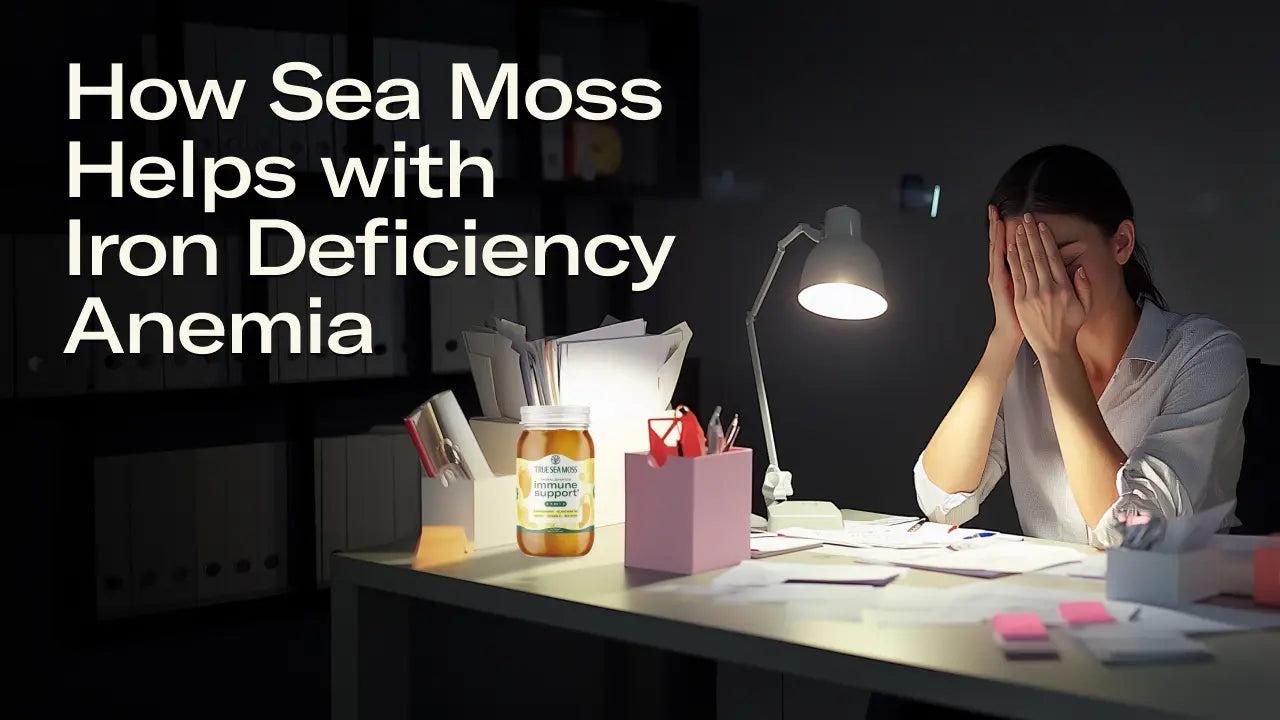How Sea Moss Helps with Iron Deficiency Anemia: Benefits & Usage