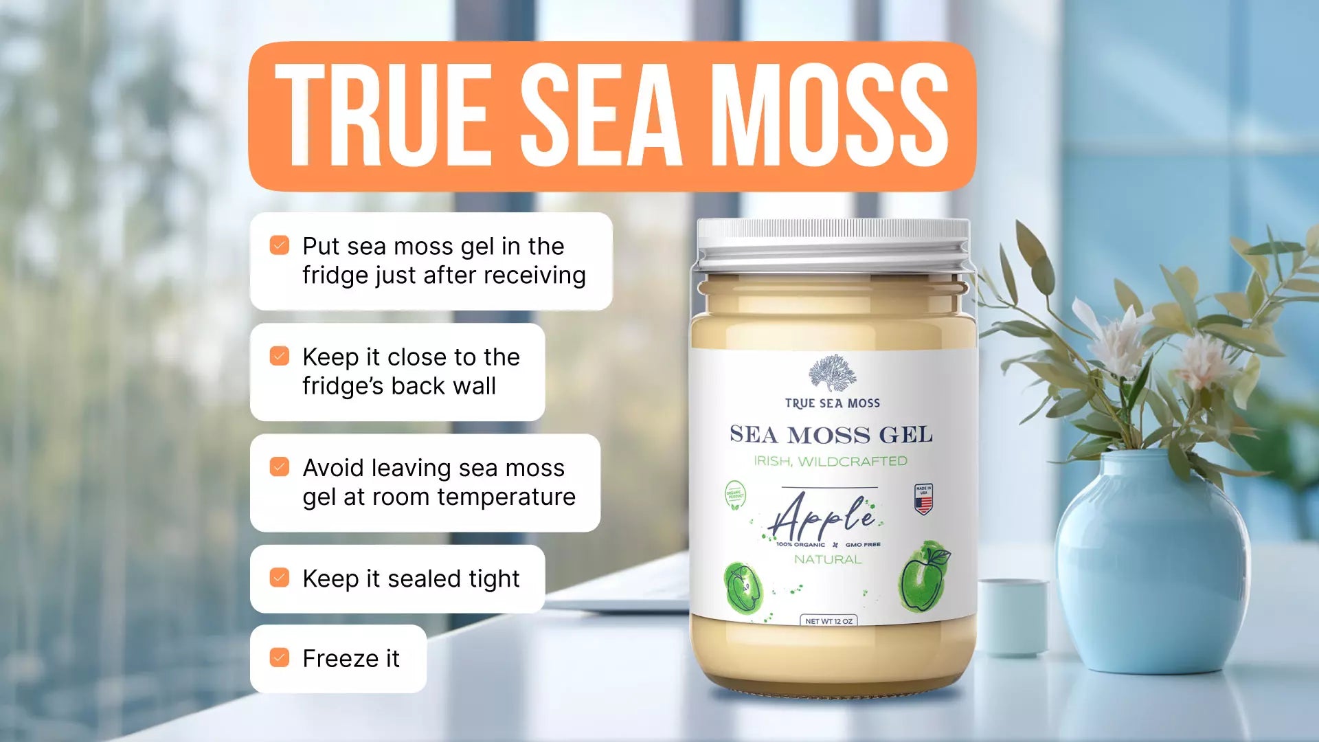 How Long Does Sea Moss Gel Last? 🌊 | Tips to Extend Its Shelf Life ⏳