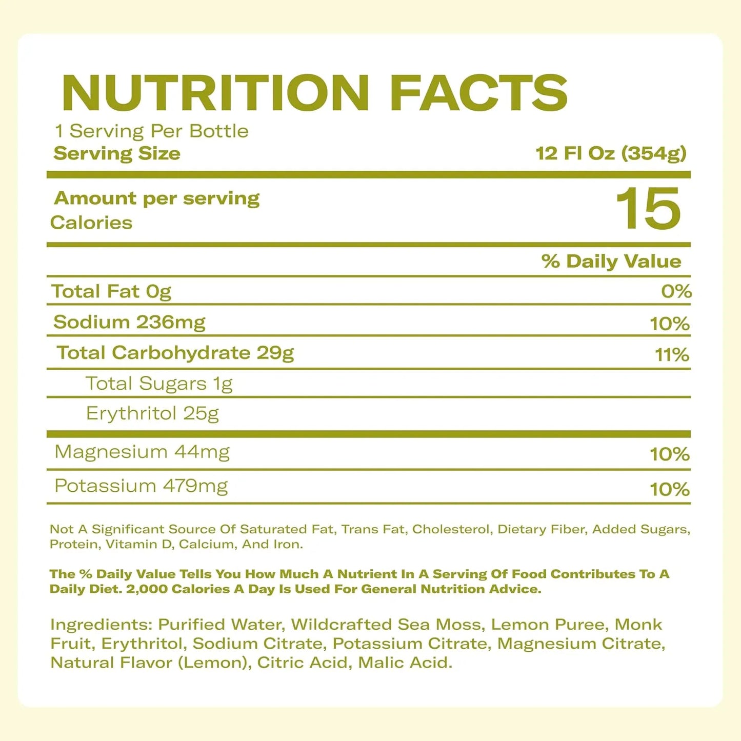 Lemonade - Lemon + Electrolytes - Hydration Drink – 4 × 12 fl oz Bottles – Made in USA from globally sourced ingredients