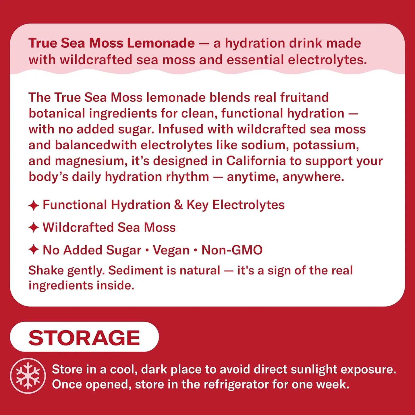 Lemonade - Cherry Aronia - Hydration Drink – 4 × 12 fl oz Bottles – Made in USA from globally sourced ingredients
