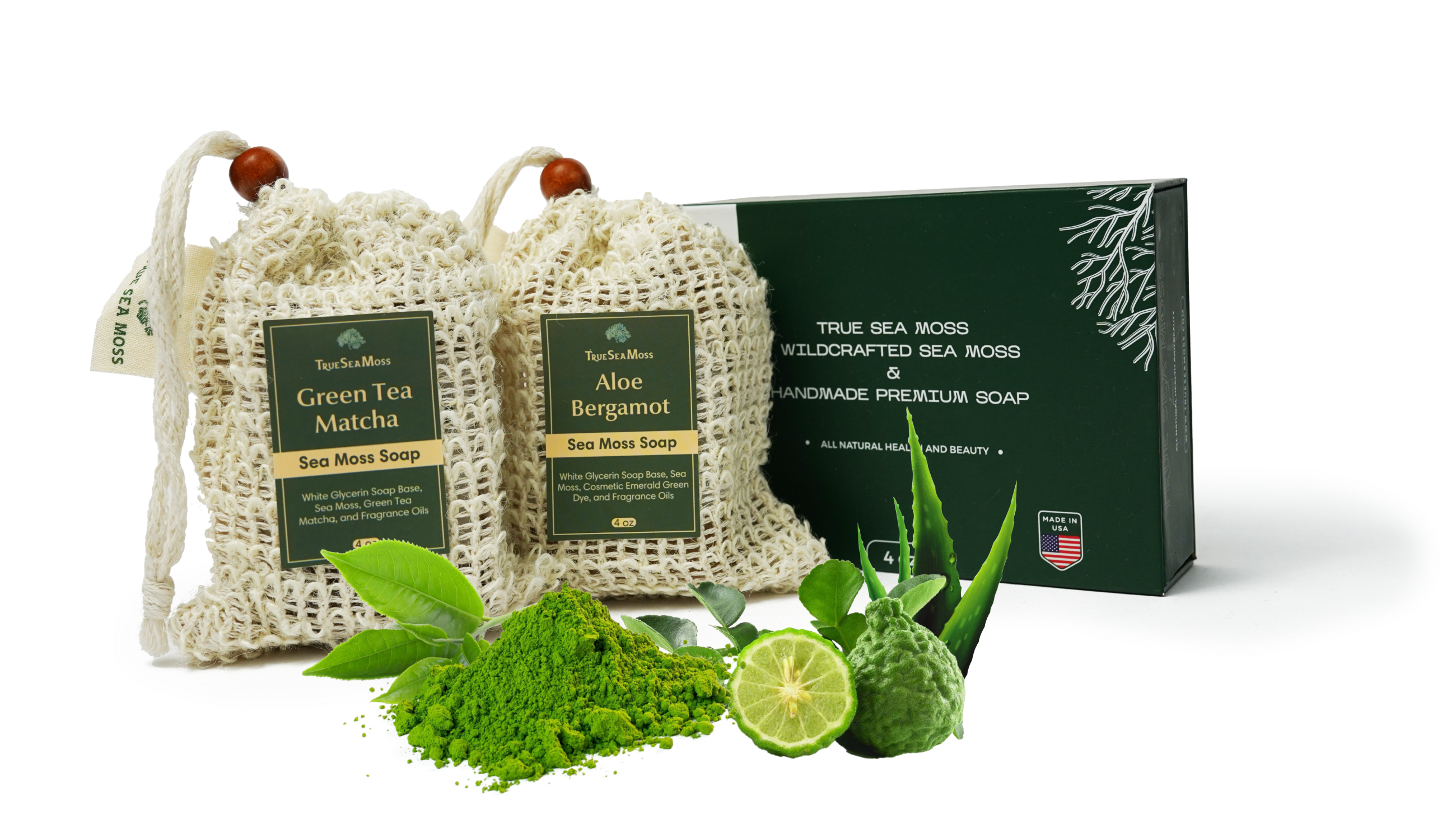 Green Tea Matcha & Aloe & Bergamot