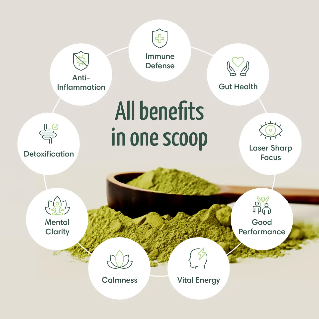 All benefits of Sea Moss 8 in 1 Powerful Blend