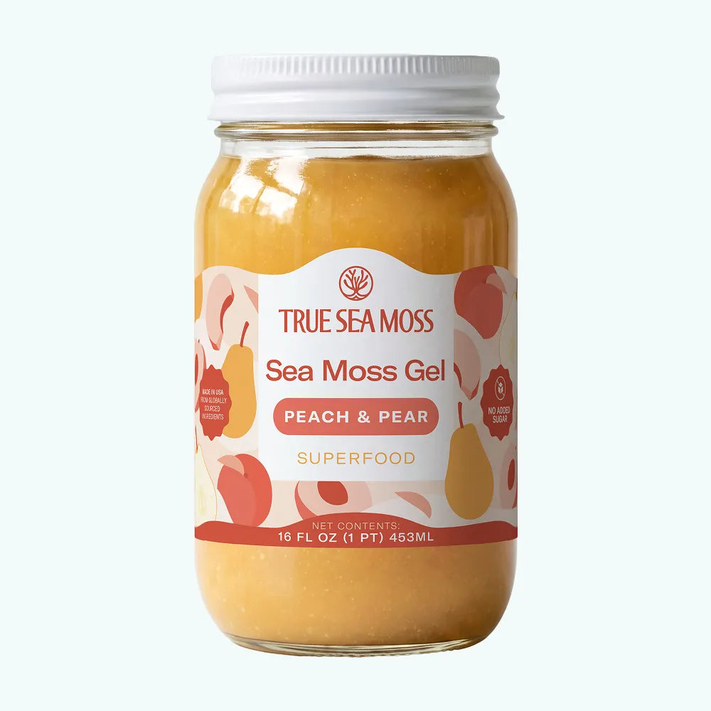 PEACH-PEAR SEA MOSS