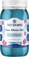 BLUE SPIRULINA & RASPBERRY SEA MOSS image