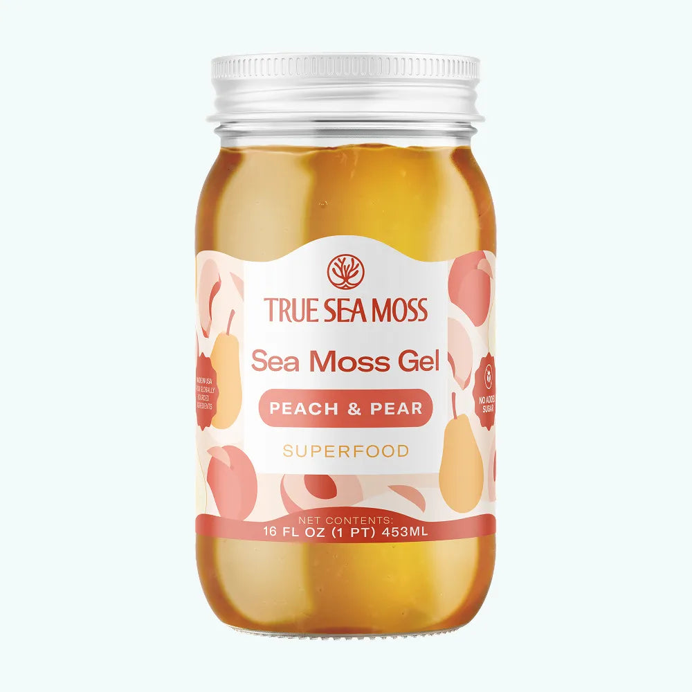 PEACH-PEAR SEA MOSS