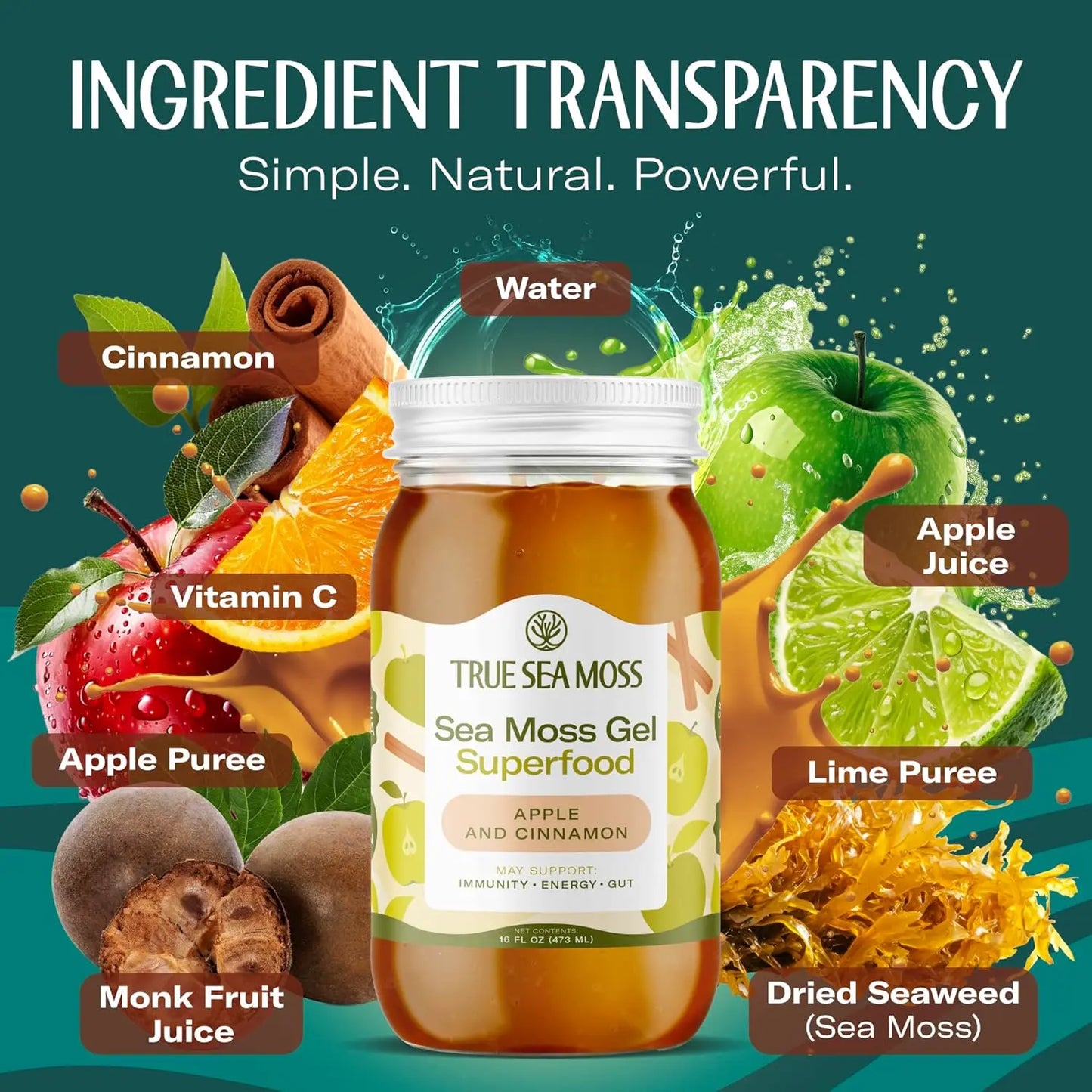 APPLE & CINNAMON SEA MOSS GEL