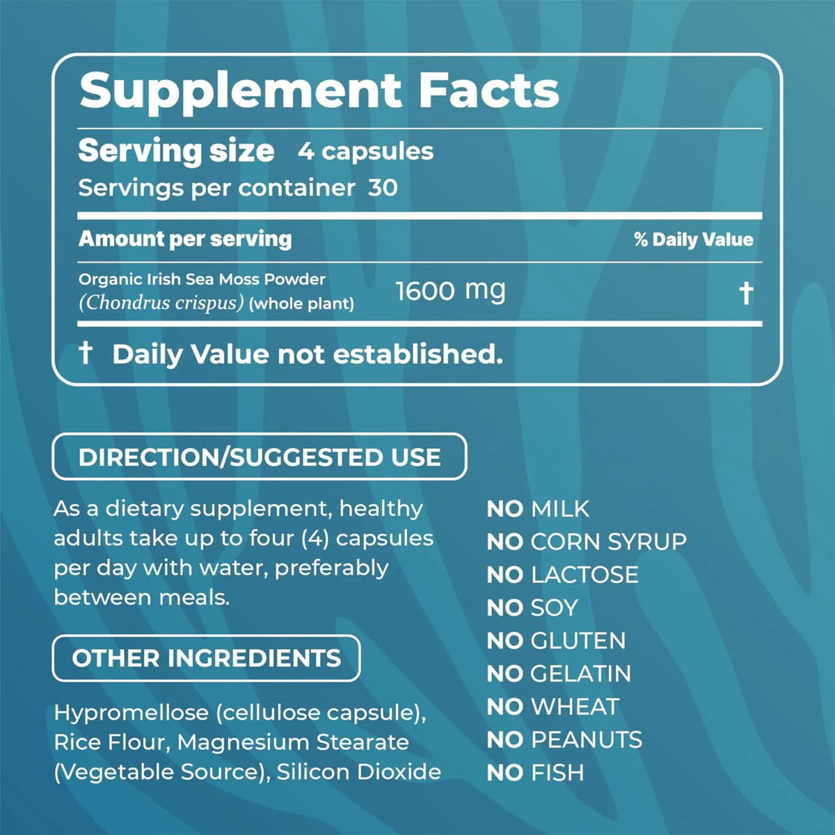 NATURAL SEA MOSS CAPSULES