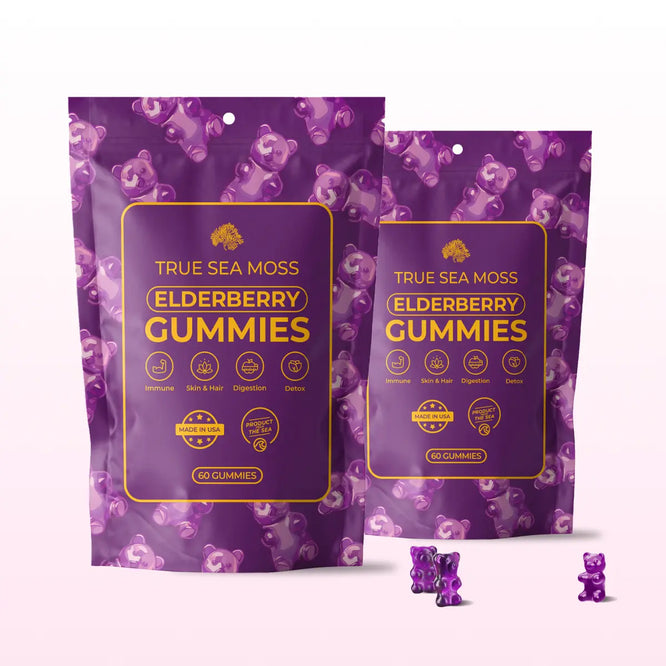 SEA MOSS ELDERBERRY GUMMIES (30% OFF)