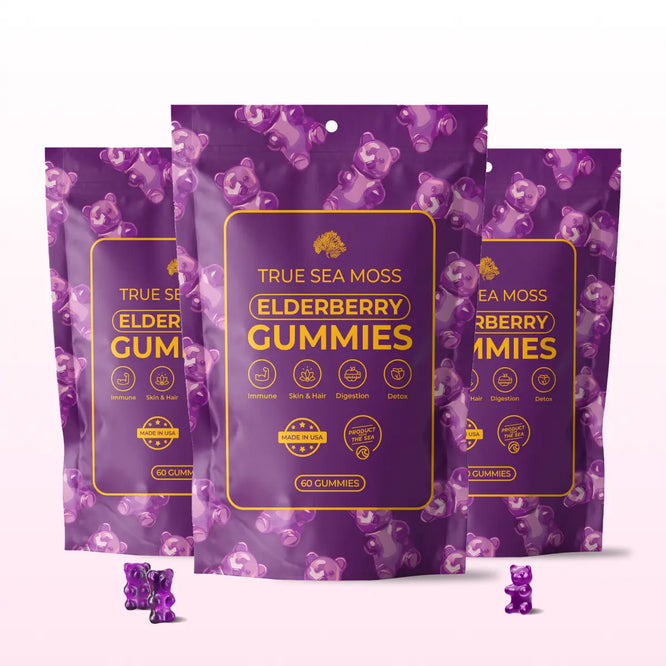 SEA MOSS ELDERBERRY GUMMIES