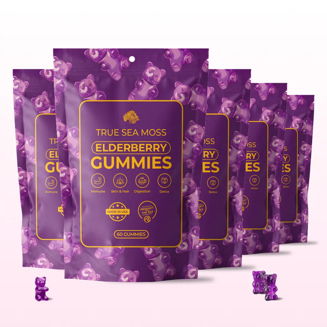 SEA MOSS ELDERBERRY GUMMIES