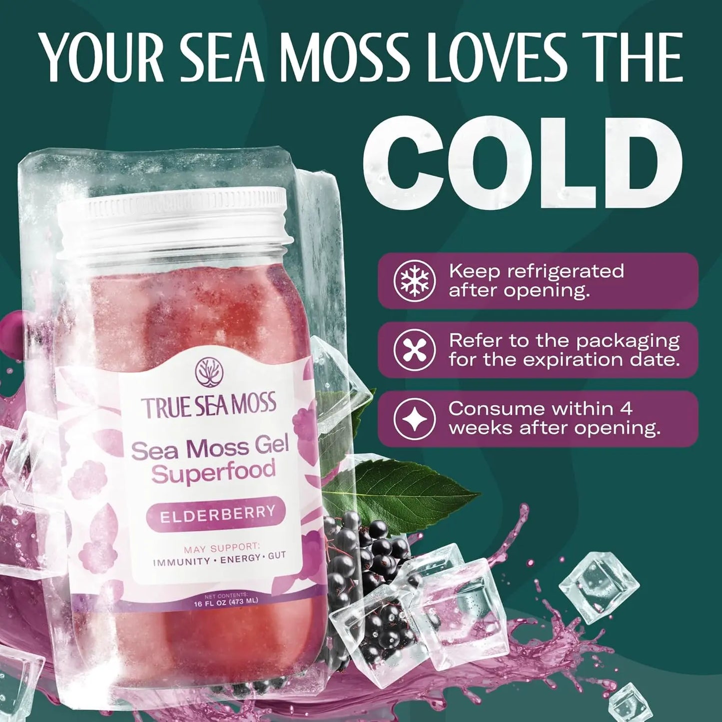 ELDERBERRY SEA MOSS GEL