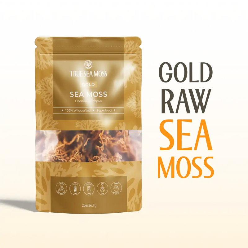 GOLD IRISH SEA MOSS