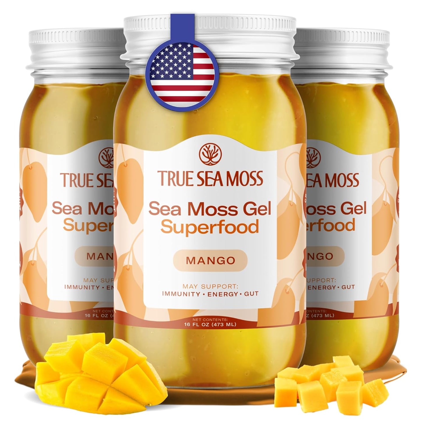 MANGO SEA MOSS (3 Packs)