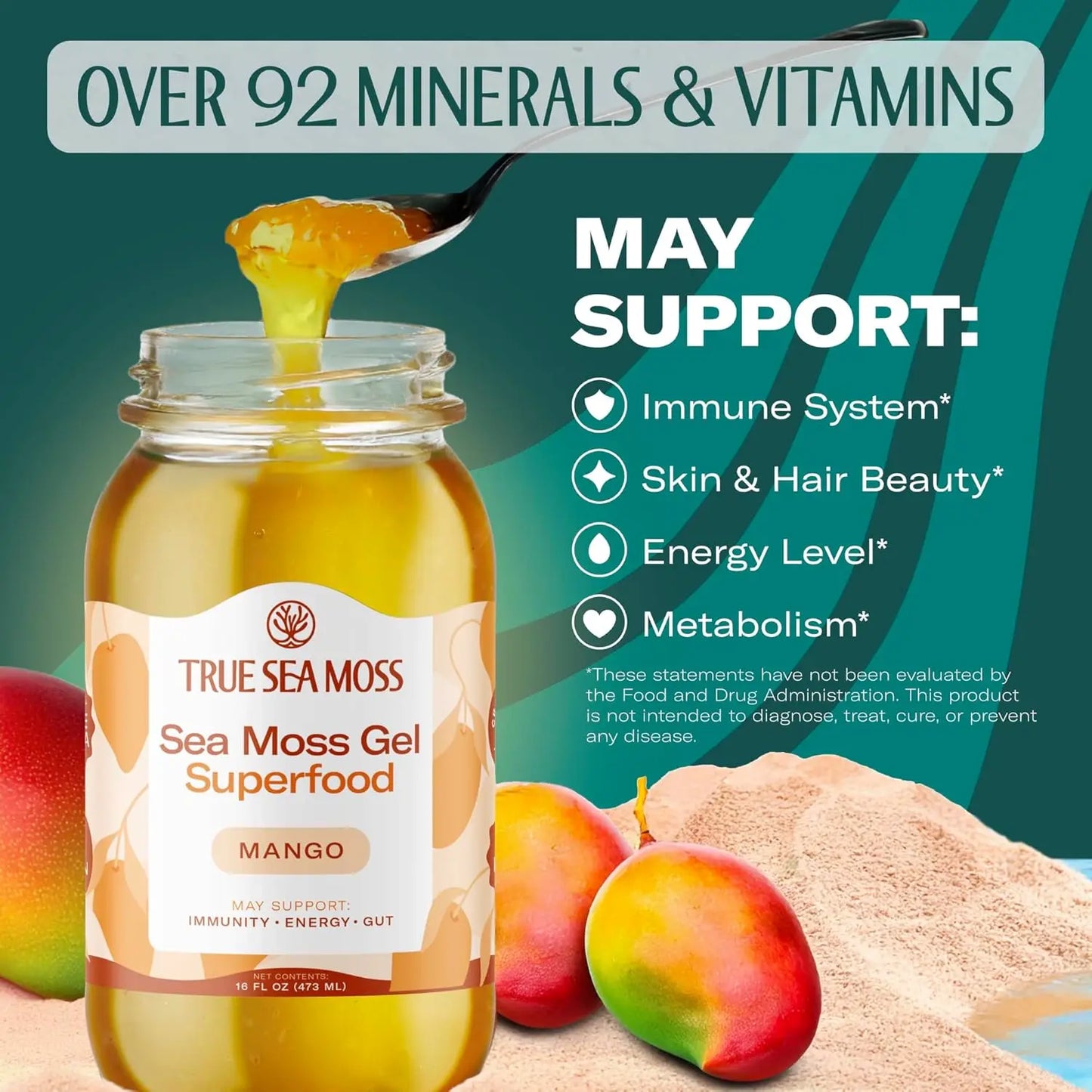 MANGO SEA MOSS GEL