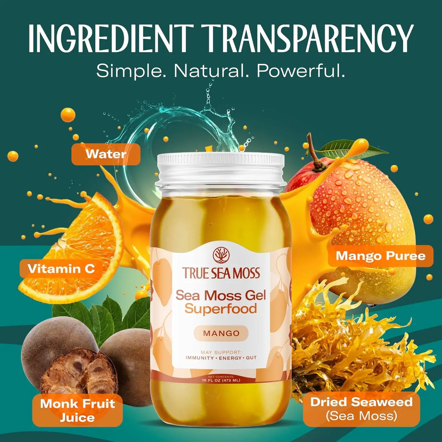 MANGO SEA MOSS GEL