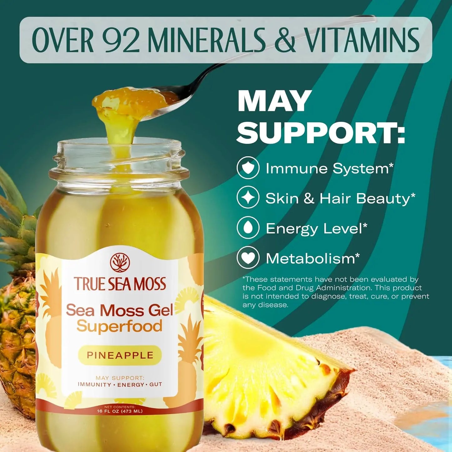 PINEAPPLE SEA MOSS GEL