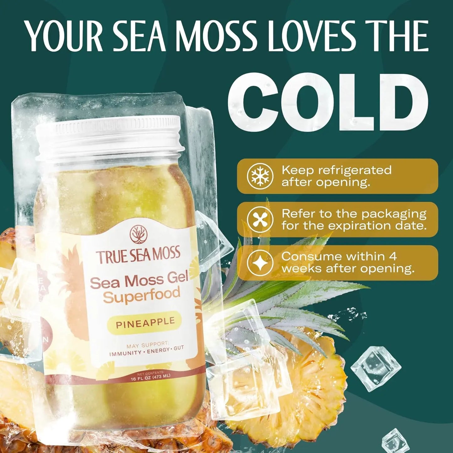 PINEAPPLE SEA MOSS GEL