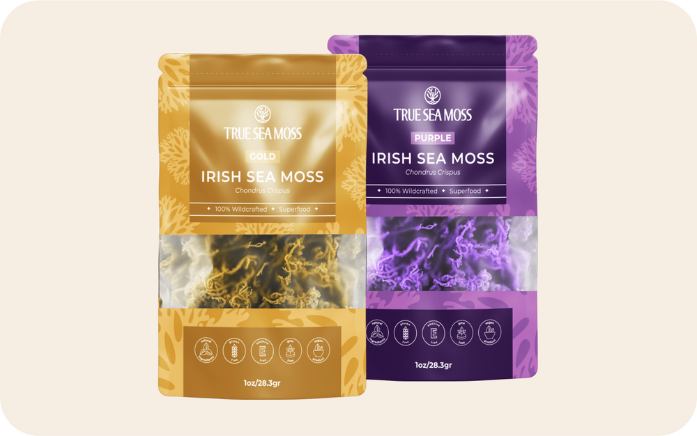 GOLD IRISH SEA MOSS