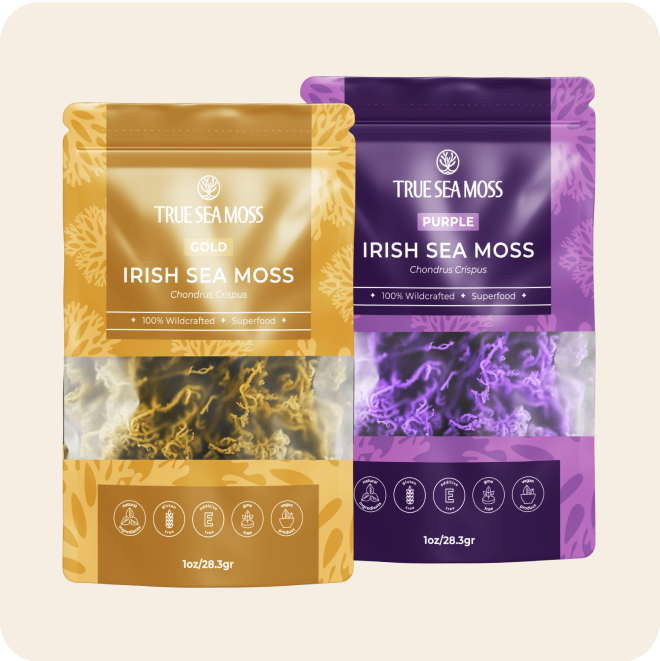 GOLD IRISH SEA MOSS