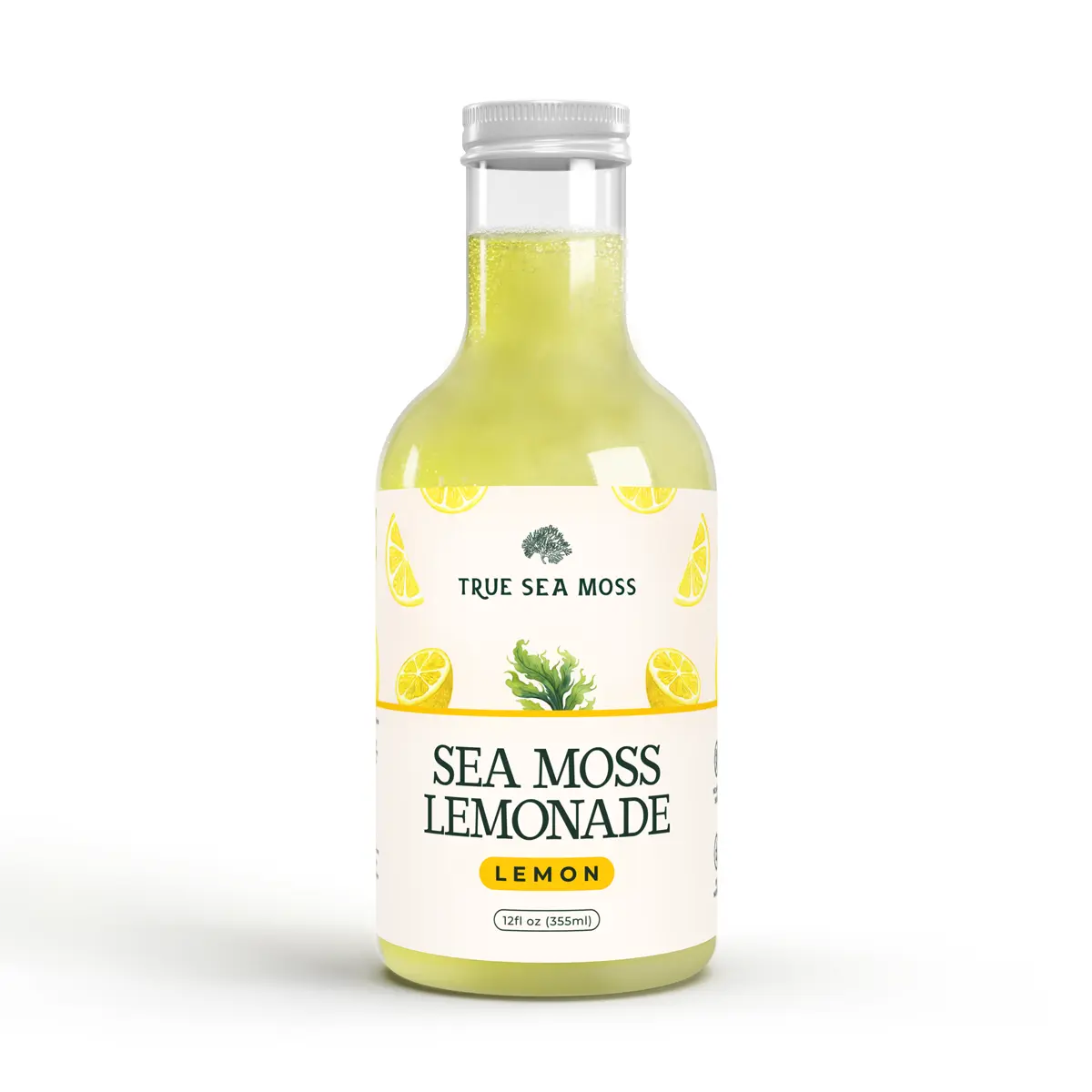 Sea Moss Lemonade with Lemon
